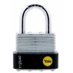 PADLOCK L/STL ZINC 40MM 25MM SHACKLE