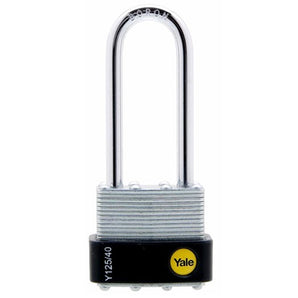 PADLOCK L/STL ZINC 40MM 63MM SHACKLE