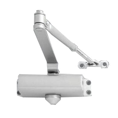 DOOR CLOSER ADJUSTABLE ARM HO FUNCTION SILVER - CBK Hardware