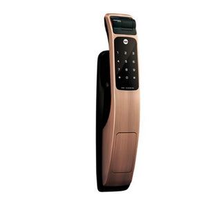 MORTISE DIGITAL DOOR LOCK FINGERPRINT RED BRONZE