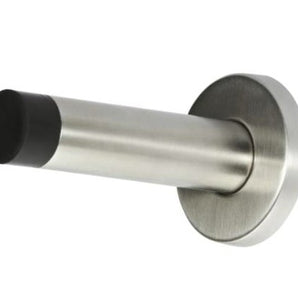 DOORSTOP WALL MOUNTED SATIN NICKEL